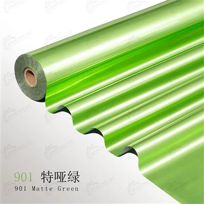 901 エクストラマットグリーンプラスチックスタンピングフォイル